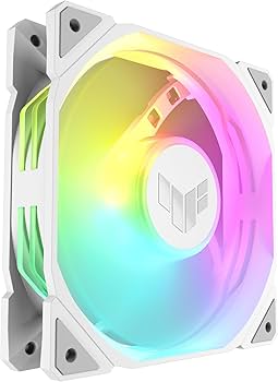 Amazon.com: ASUS TUF Gaming TR120 120mm ARGB White Reverse Fan